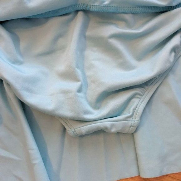 Lands End Swimsuit- Blue Tie Dye - Girls Size 14 - Picture 2 of 4